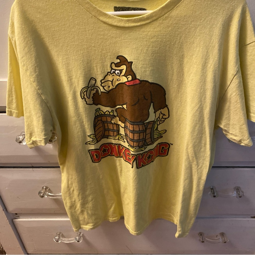Nintendo Donkey Kong Yellow Tee